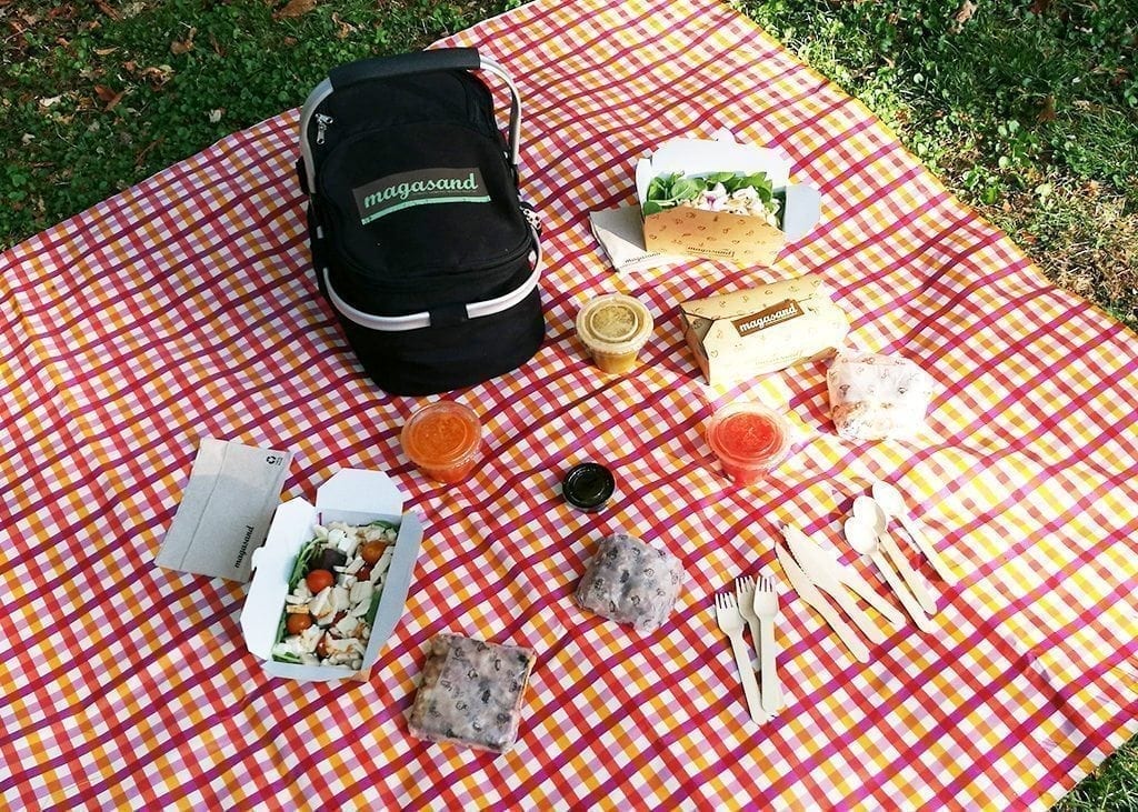 De picnic con Magasand