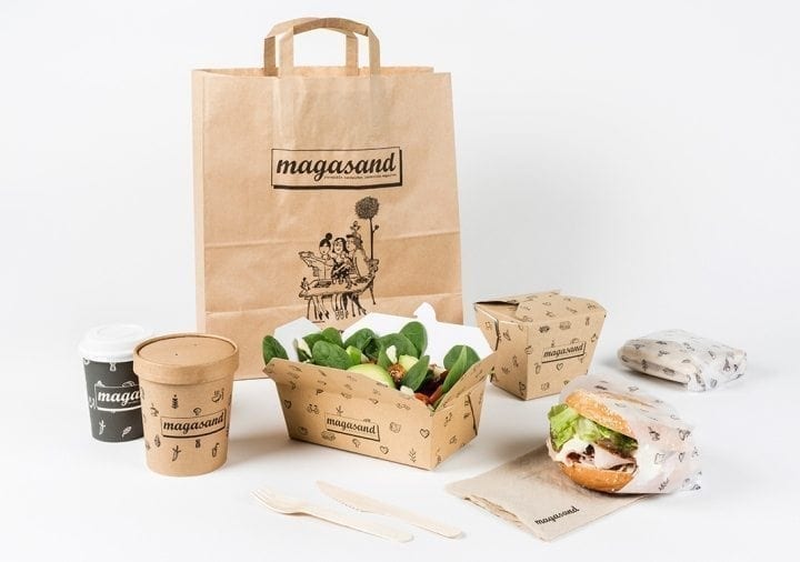 Comida sana para llevar a domicilio. Take away de Magasand. Comida sana para llevar a domicilio. Take away de Magasand.